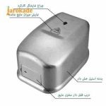 صابون ریز چشمی R120 استیل