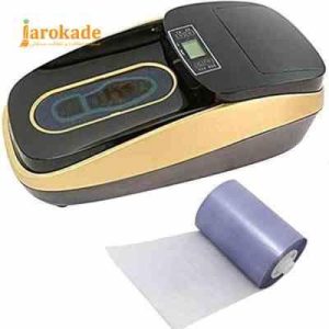یدک کاور کفش یکبار مصرف PVC وارداتی مخصوص دستگاه کاور حرارتی 1000 عددی