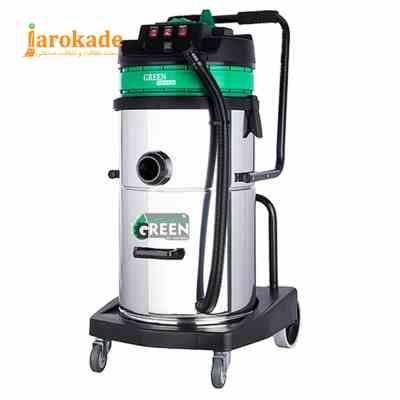 جارو برقی آب و خاک صنعتی سه موتور Green H703 گرین